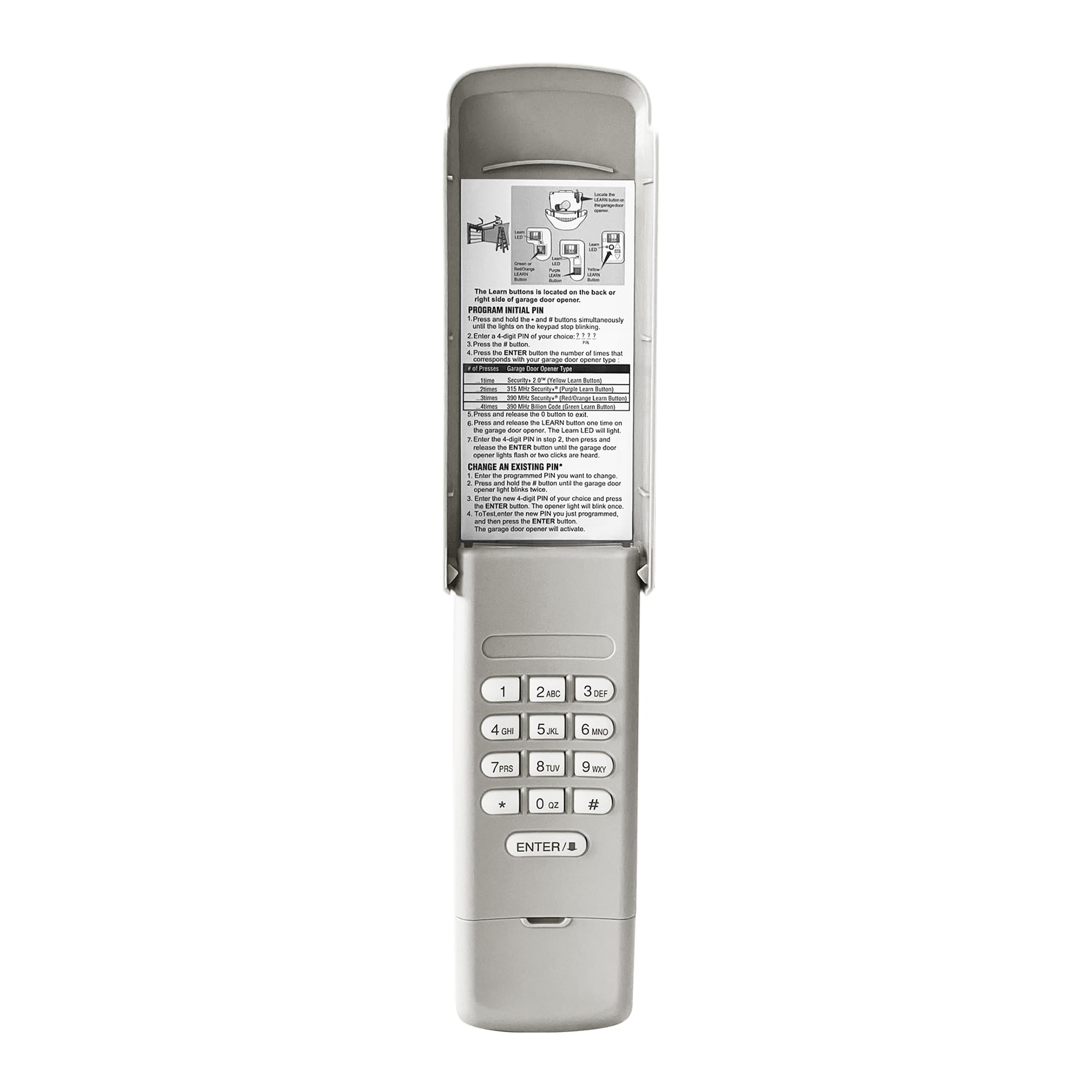 Sears Craftsman Wireless Universal Garage Door Opener Keypad
